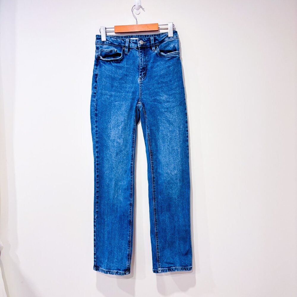 BLACK TAPE Light blue high-waist skinny jeans | Casual minimalist‎ | Size 26